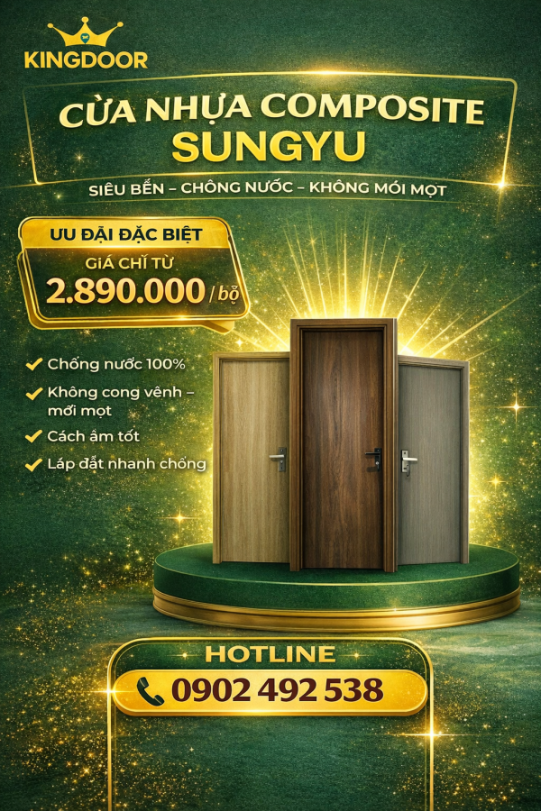 Cửa nhựa composite Sungyu