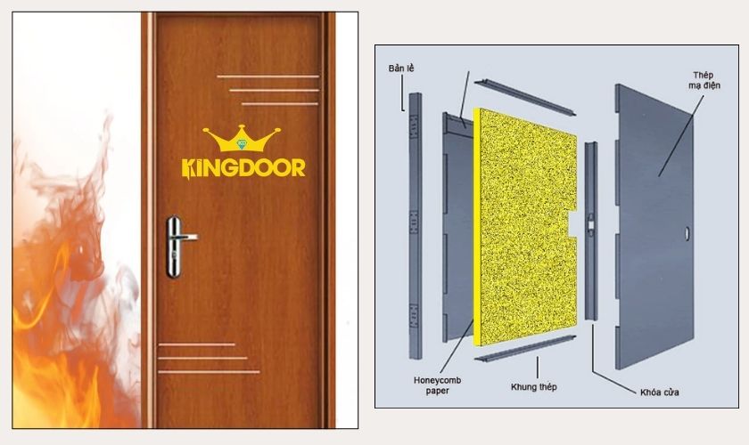 Cửa thép vân gỗ có tốt không