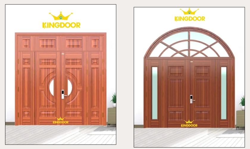 Cửa thép vân gỗ có tốt không