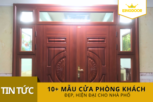 mẫu cửa phòng khách đẹp