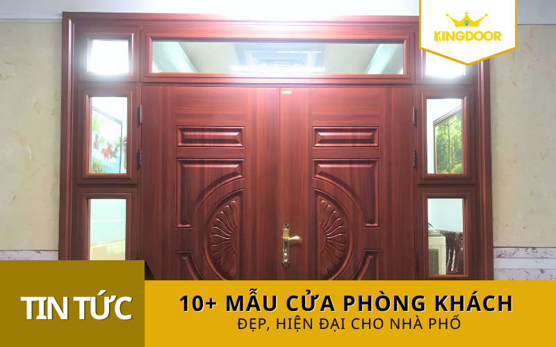 mẫu cửa phòng khách đẹp